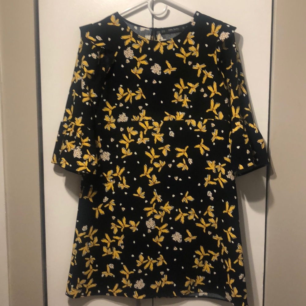 Zara dress flower print
